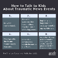 How to Talk to Kids About Traumatic News Events. Instagram Template